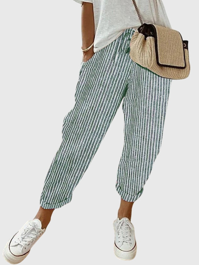 Green (Striped) / 5XL (22-24)