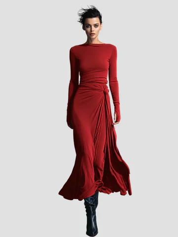 Red / UK 18 (2XL)