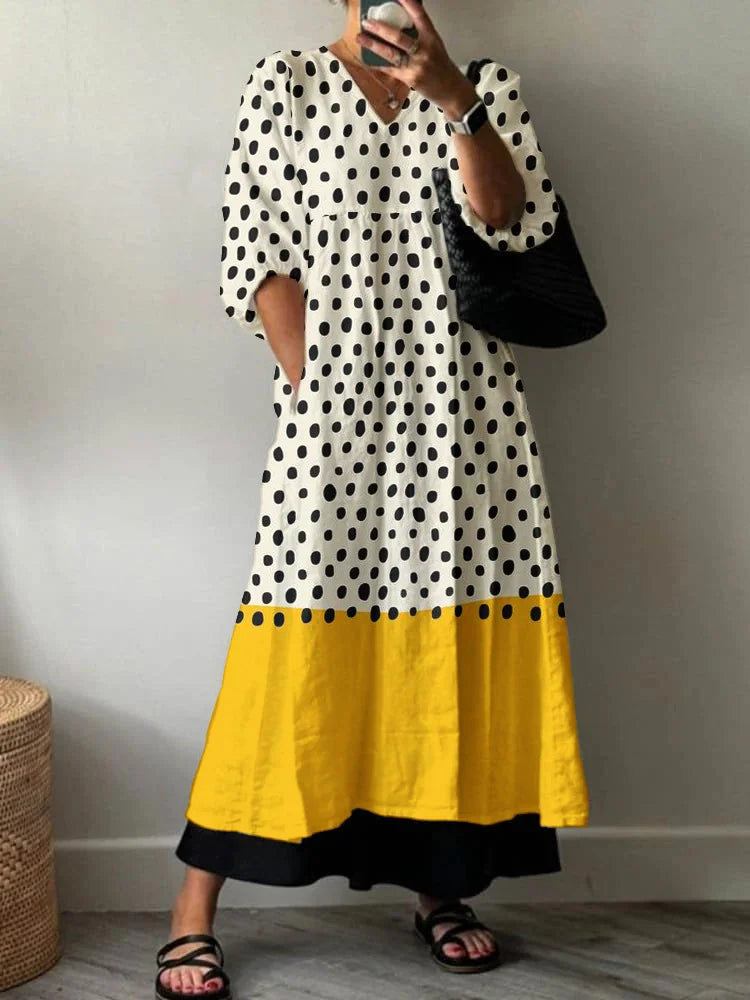 Yellow Dotted / 3XL