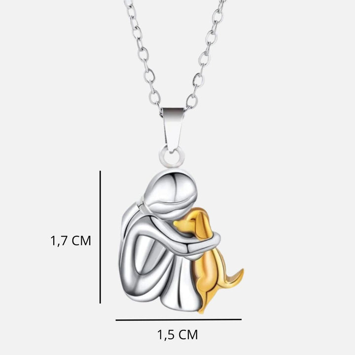 Poppy | Necklace with Dog Pendant