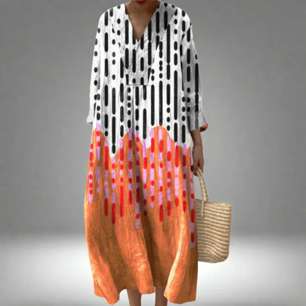 Lily | Geometric Tunic Dress