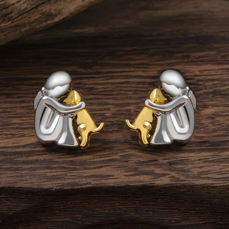 Poppy | Earrings with Dog Icon