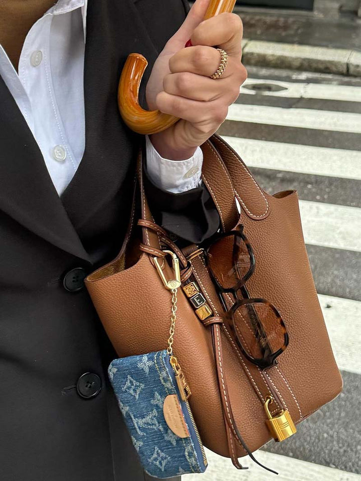 Luna Lock | Bucket Bag