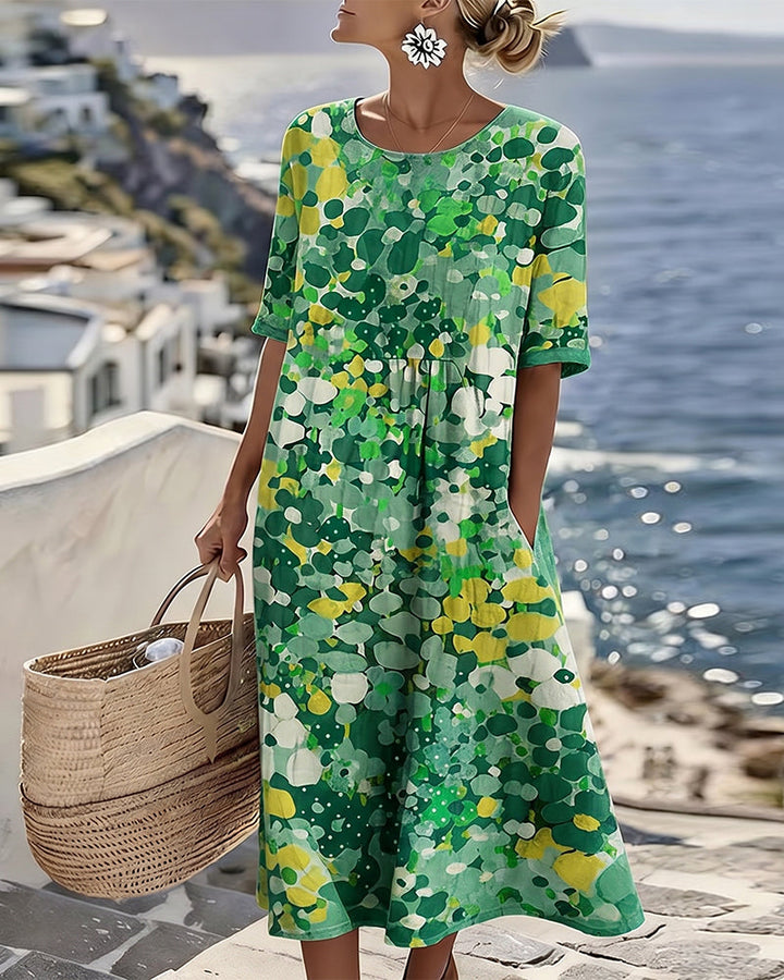 Chloe | Summer Loose Printed Dress