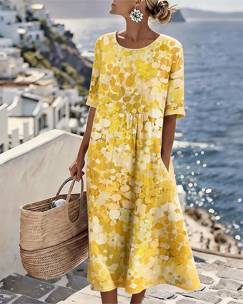 Chloe | Summer Loose Printed Dress