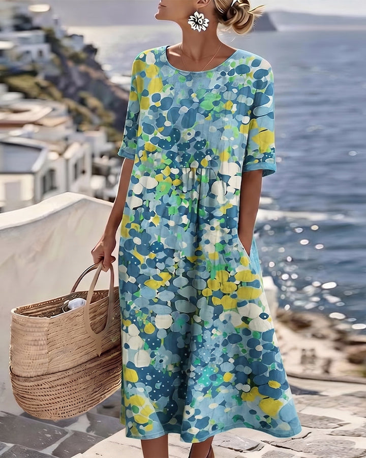 Chloe | Summer Loose Printed Dress