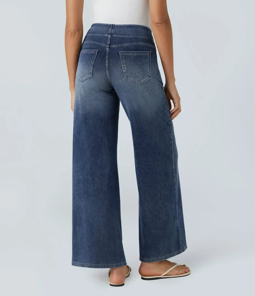 Eva | Comfortable & Stretch High-Waist Trousers