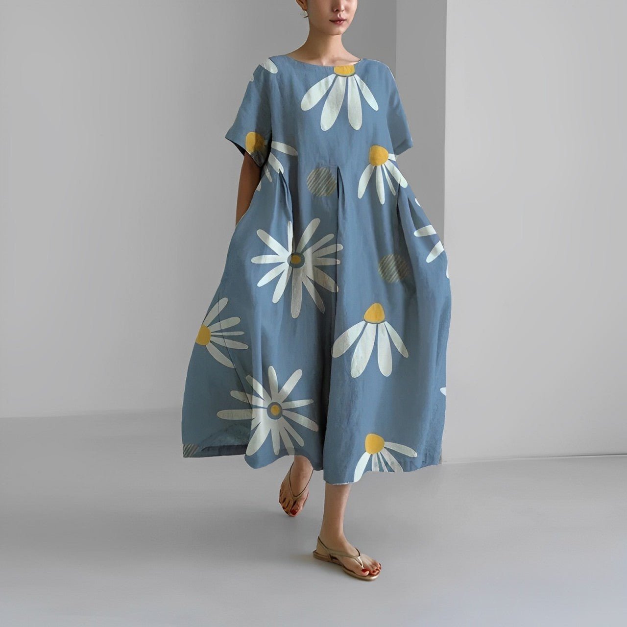 Blue Flowers / 3XL